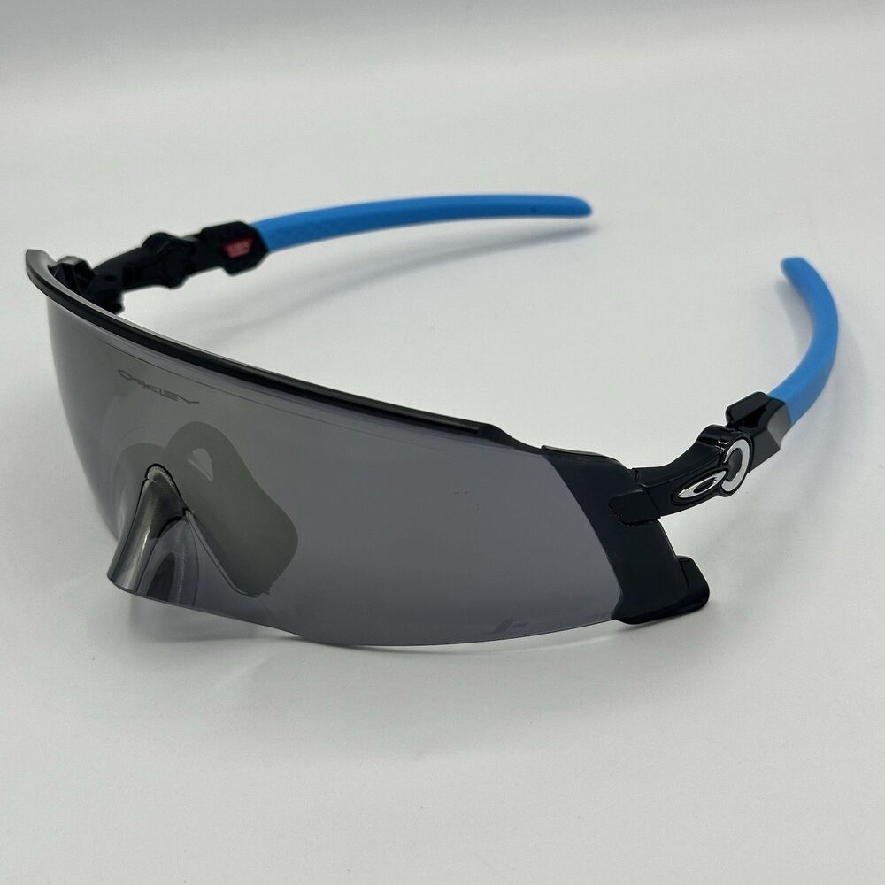 Oakley Kato Polished Black/Blue Prizm Black Iridium Lens Sunglasses  (Authentic)